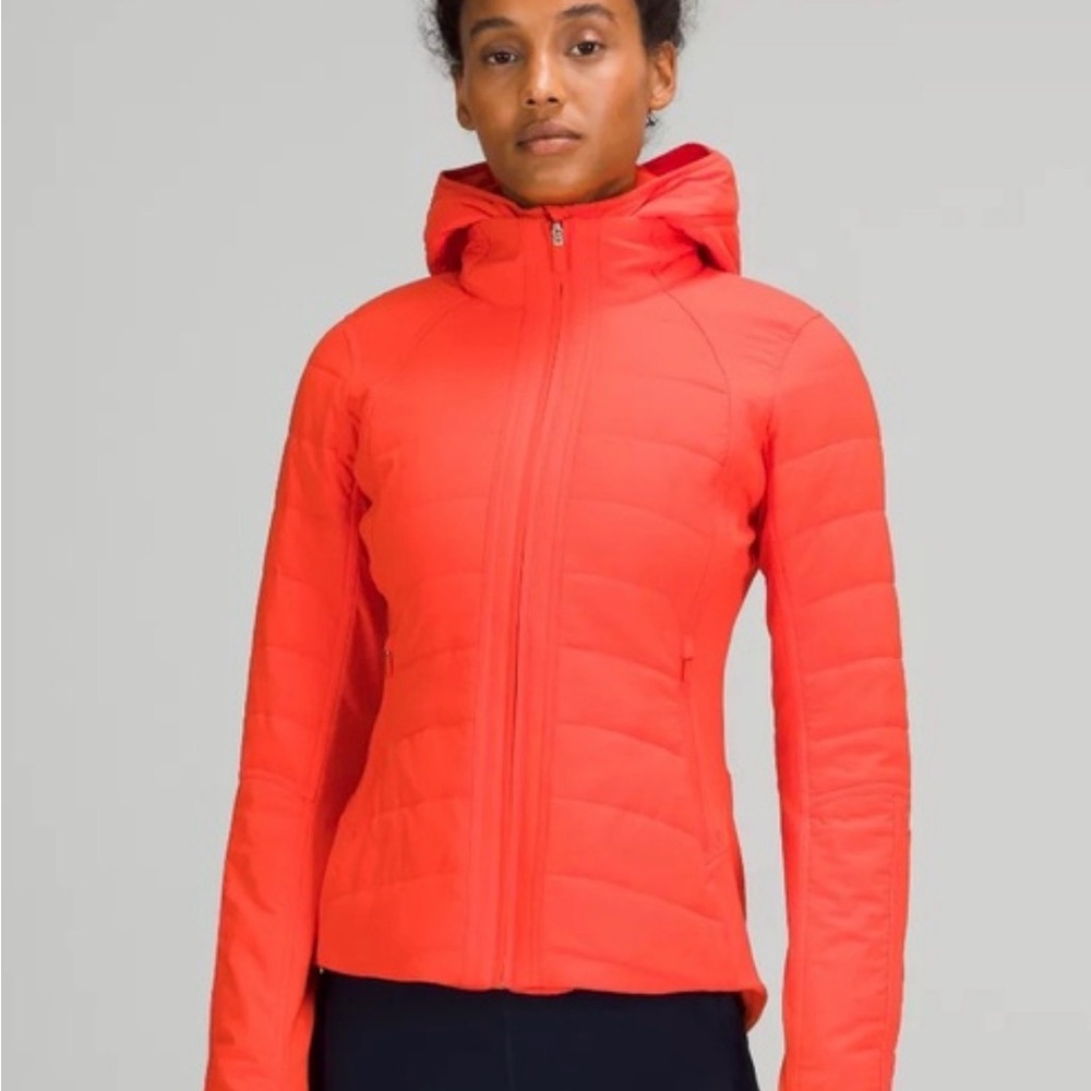 Lululemon Athletica Vibrant Red Puffer Jacket